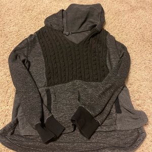 Grey and Black Sweater